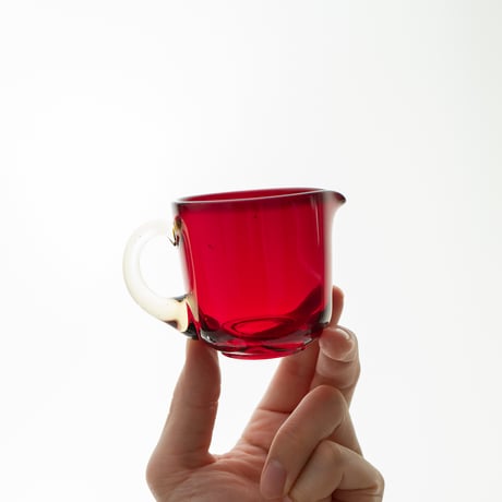 Nuutajarvi｜5578｜creamer φ8.8cm｜red