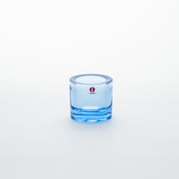 Iittala｜Kivi｜candle holder｜aqua blue
