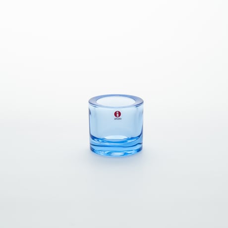 Iittala｜Kivi｜candle holder｜aqua blue