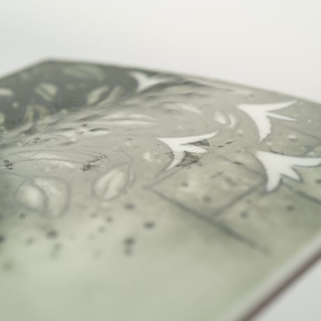Arabia｜Helja｜wall plate｜Wall tile in the hall