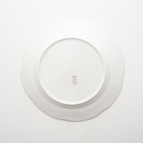 Old Arabia｜Pekka｜plate φ21cm｜blue and gold｜2