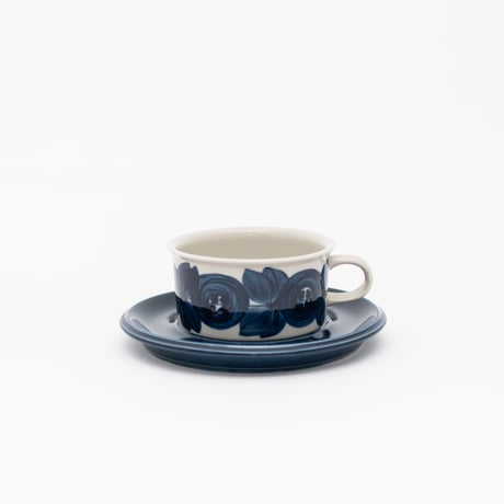 Arabia｜Anemone｜cup φ10cm｜blue｜2