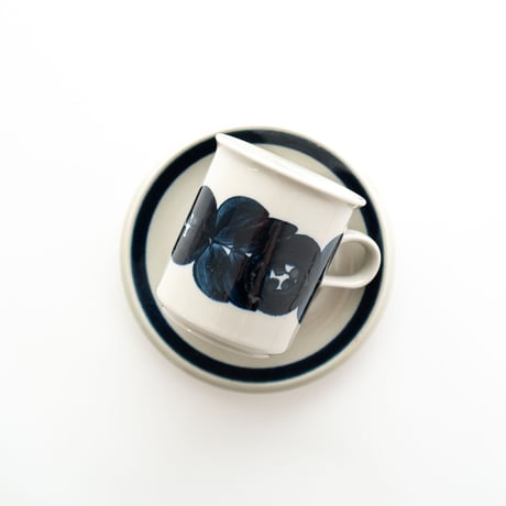 Arabia｜Anemone｜cup φ7.0cm