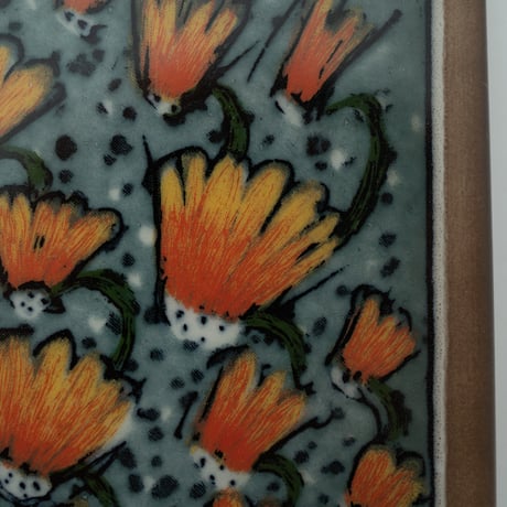 Arabia｜Helja｜wall plate｜Whispering Flowers