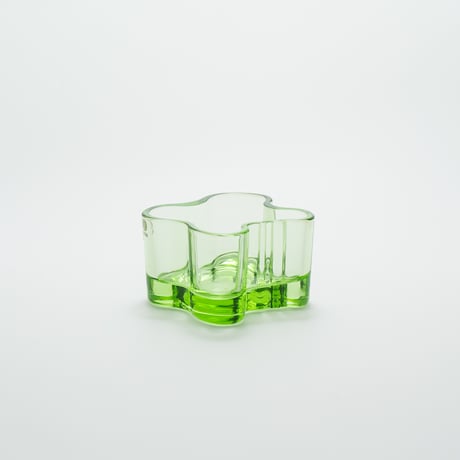Iittala｜Aalto Collection｜candle holder H55mm｜apple green