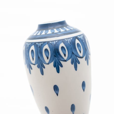 Arabia｜vase H14.6cm｜blue