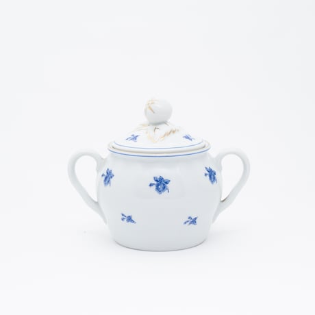 Arabia｜sugar pot｜blue rose