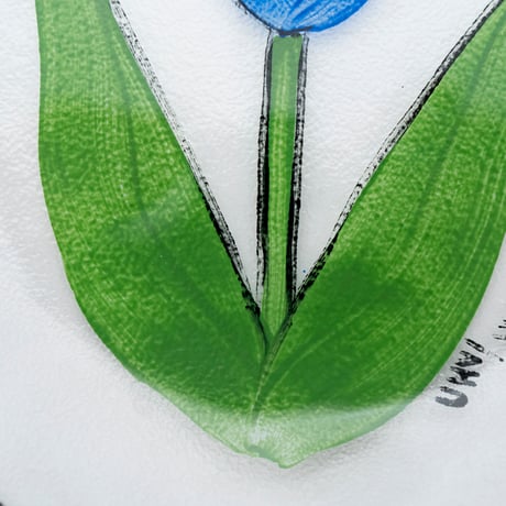 KostaBoda｜Tulipa｜plate 19cm｜blue｜1