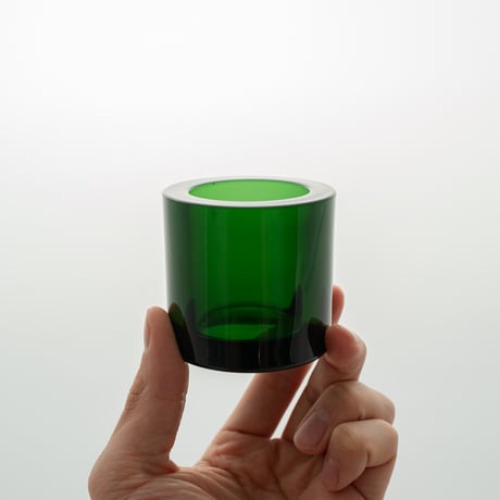 Iittala｜Kivi｜candle holder｜christmas green