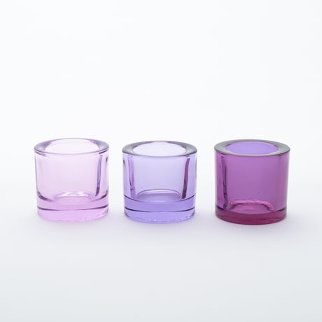 Iittala｜Kivi｜candle holder｜light lilac｜1