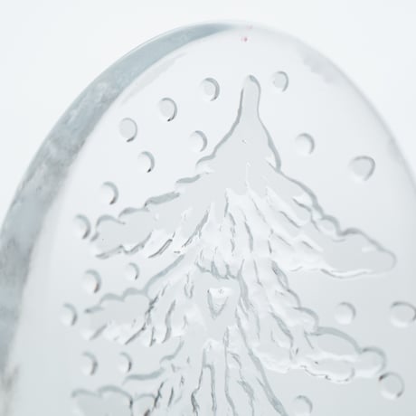 Iittala｜glass object｜christmas tree