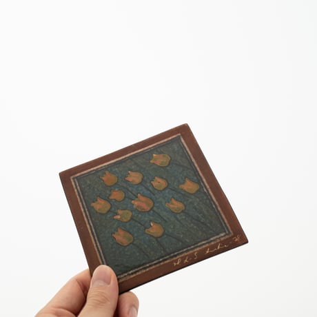 Arabia｜Helja｜wall plate｜tulip