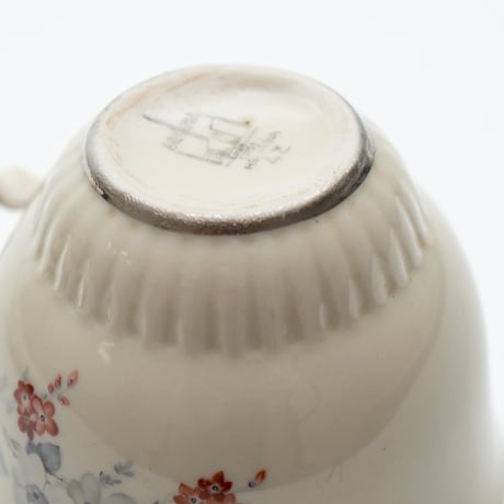 Old Arabia｜cup φ8.3cm｜flowers｜silver