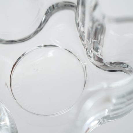 Iittala｜Aalto Collection｜candle holder H55mm｜clear