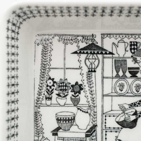Arabia｜Emilia ｜plate 13.5cm
