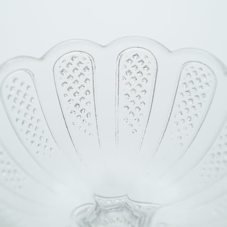 Nuutajarvi｜sugar bowl H8cm｜clear｜03