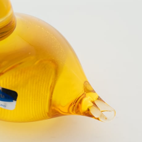 Nuutajarvi / Iittala｜Birds by Toikka｜ Pulmu｜yellow