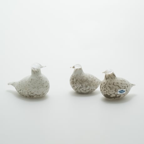 Nuutajarvi / Iittala｜Birds by Toikka｜Ptarmigan｜2