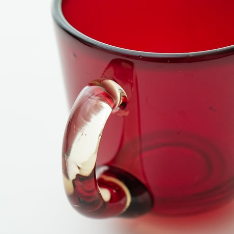 Nuutajarvi｜5578｜creamer φ8.8cm｜red