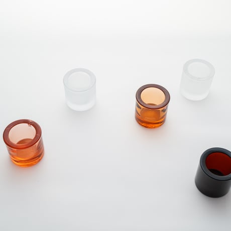 Iittala｜Kivi｜candle holder｜rio brown