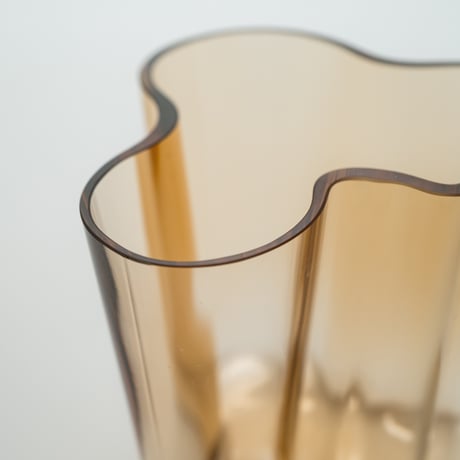 Iittala｜Aalto Collection｜vase H95mm｜rio brown