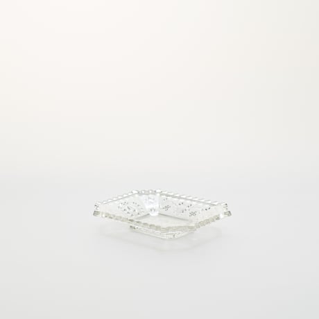 Nuutajarvi｜needle plate 8×10cm｜clear