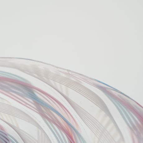 Murano｜filigree glass bowl φ10cm
