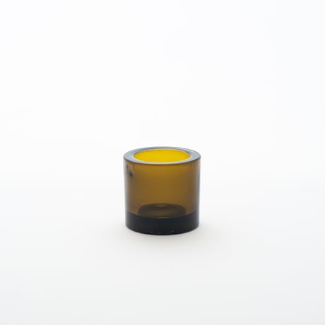 Iittala｜Kivi｜candle holder｜olive