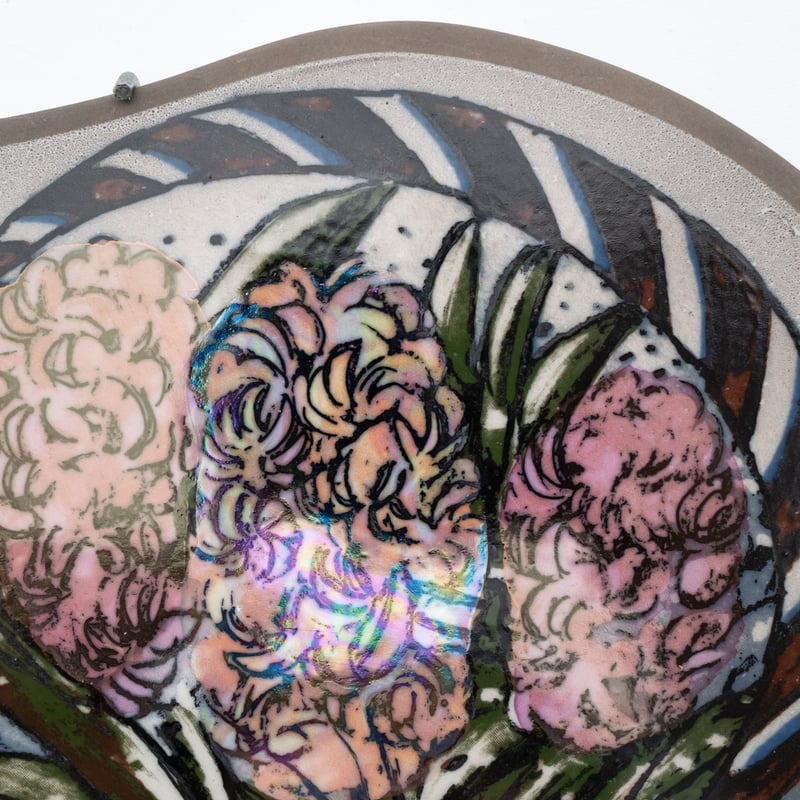 Arabia｜Helja｜wall plate｜Hyacint basket | lumikk