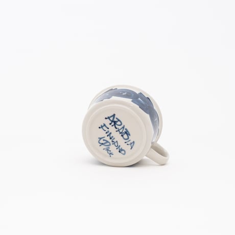 Arabia｜Anemone｜cup φ10cm｜blue｜2