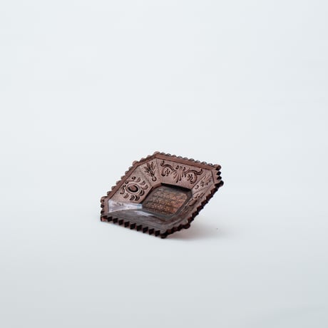 Nuutajarvi｜needle plate 8×10cm｜purple