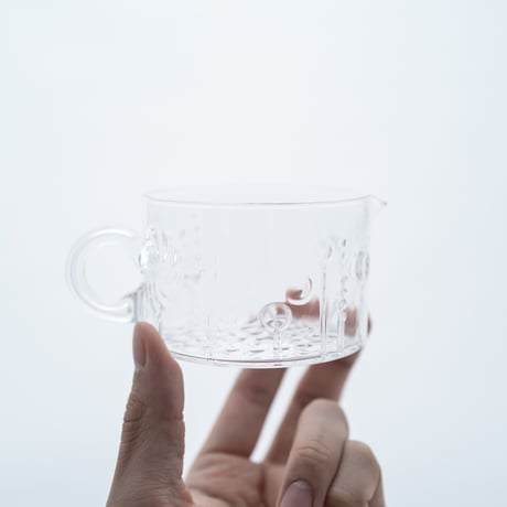 Nuutajarvi｜Flora｜creamerφ8cm｜clear