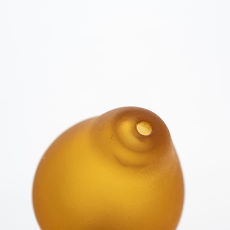 Riihimaki｜Meripihka｜vase φ7cm