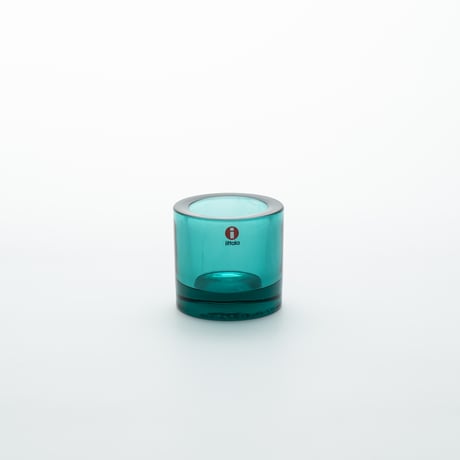 Iittala｜Kivi｜candle holder｜sea blue