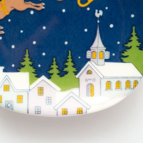 Arabia｜Christmas plate｜santa Claus