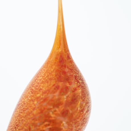 Murano｜glass bird｜orange