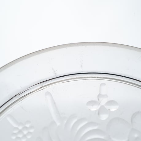 Nuutajarvi｜Flora ｜plate φ17cm｜clear｜2