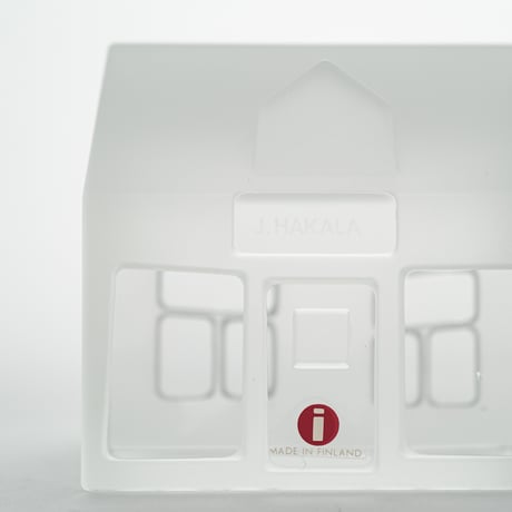 Iittala｜Village｜glass object｜1991｜Hakala's shop