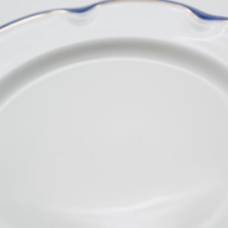 Old Arabia｜Pekka｜plate φ21cm｜blue and gold｜2