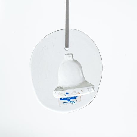 Nuutajarvi｜glass ornament｜bell