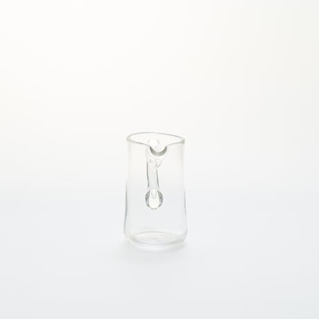 Riihimaki｜glass pitcher H8.8cm
