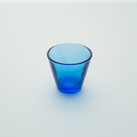 Nuutajarvi｜Kartio｜shot glass φ6.2cm｜turquoise blue