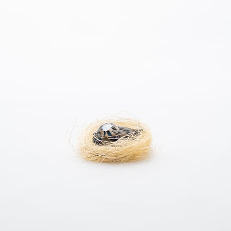 Iittala｜Birds by Toikka｜Small Goldcrest｜spotted smoke/black