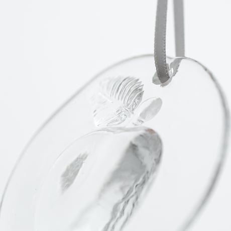Nuutajarvi｜glass ornament｜apple｜4