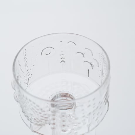 Nuutajarvi｜Flora｜bowl φ8cm｜clear