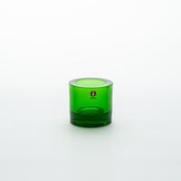Iittala｜Kivi｜candle holder｜green