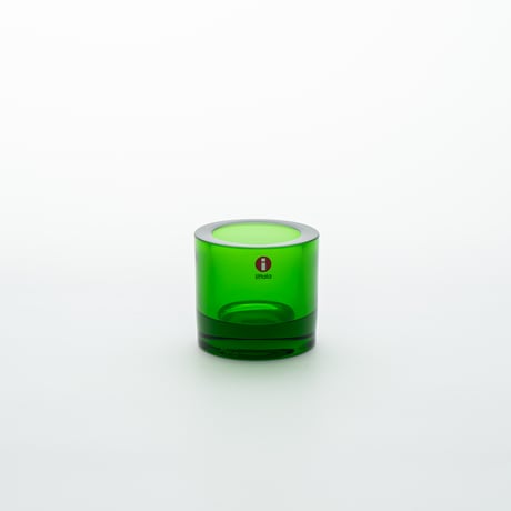 Iittala｜Kivi｜candle holder｜green