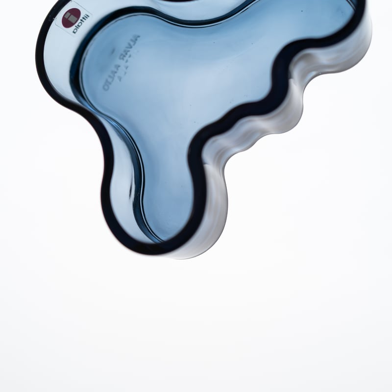 5229 ペトロールブルー　アアルトボウル 98mm  アアルト Iittala｜Aalto Collection｜bowl 98mm｜blueberry bl