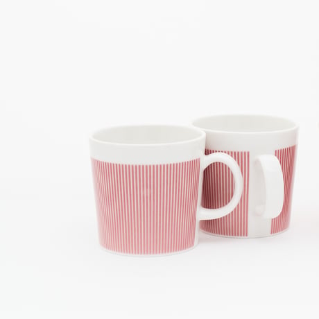 Arabia / Iittala｜Teema｜mug φ8.3cm｜red stripe