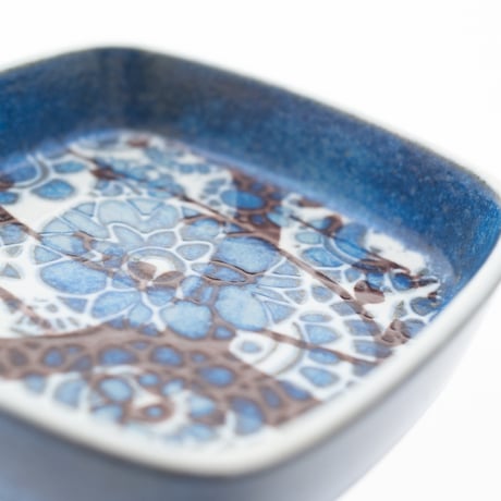 Royal Copenhage｜Baca｜plate 10cm｜blue